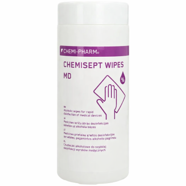 Profesionalios Chemisept Wipes MD dezinfekcinės servetėlės Profesionalios Chemisept Wipes MD dezinfekcinės servetėlės