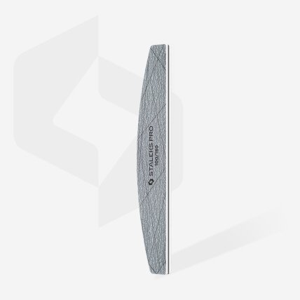 Profesionalios pusmėnulio formos nagų dildės STALEKS PRO SMART 100/180 grit, 25 vnt. Profesionalios pusmėnulio formos nagų dildės STALEKS PRO SMART 100/180 grit, 25 vnt.