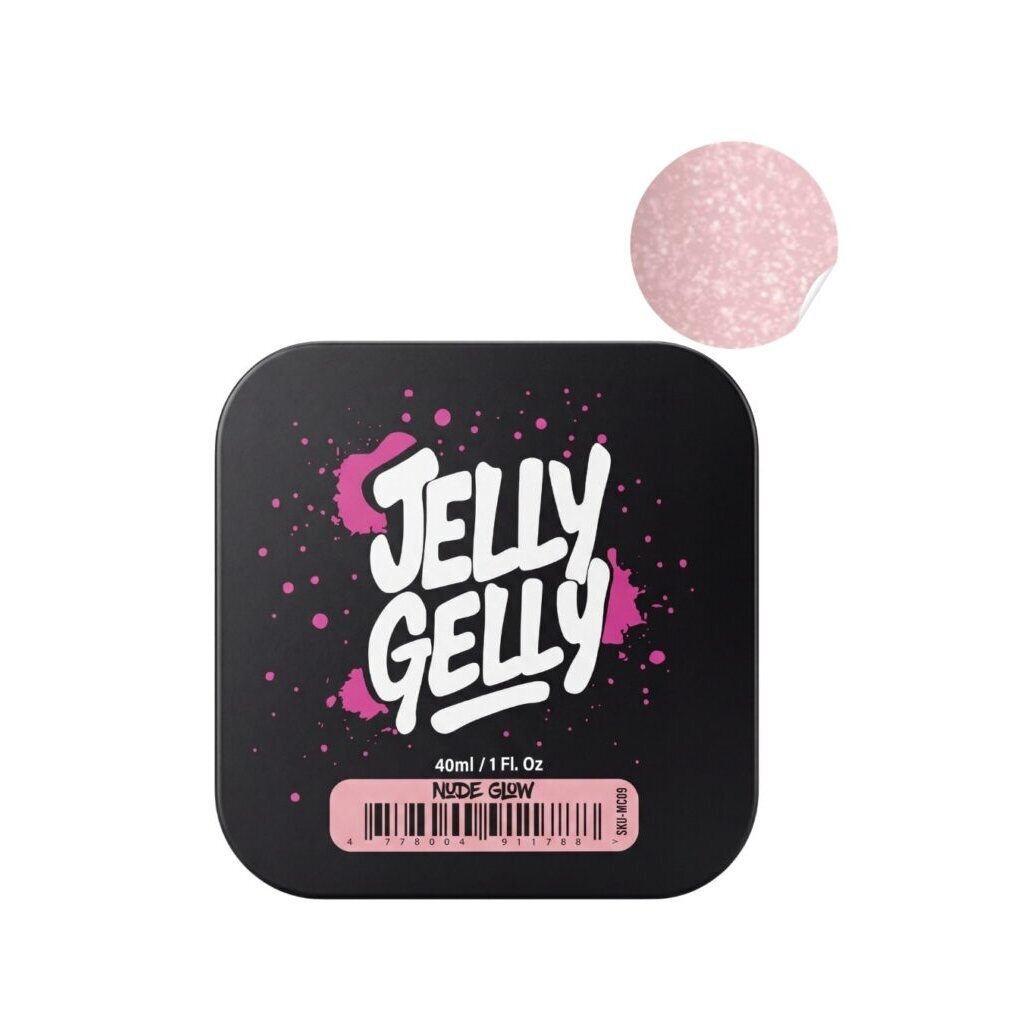 Savaime išsilyginantis gelis Jelly Gelly Macarons Nude Glow 40ml Savaime išsilyginantis gelis Jelly Gelly Macarons Nude Glow 40ml