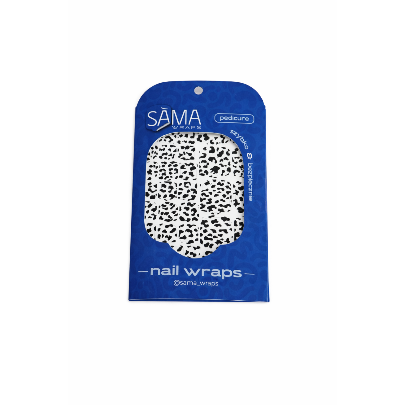 SĀMA Pedikiūro Lipdukai Nr.50 – Lengvas Nagų Dizainas