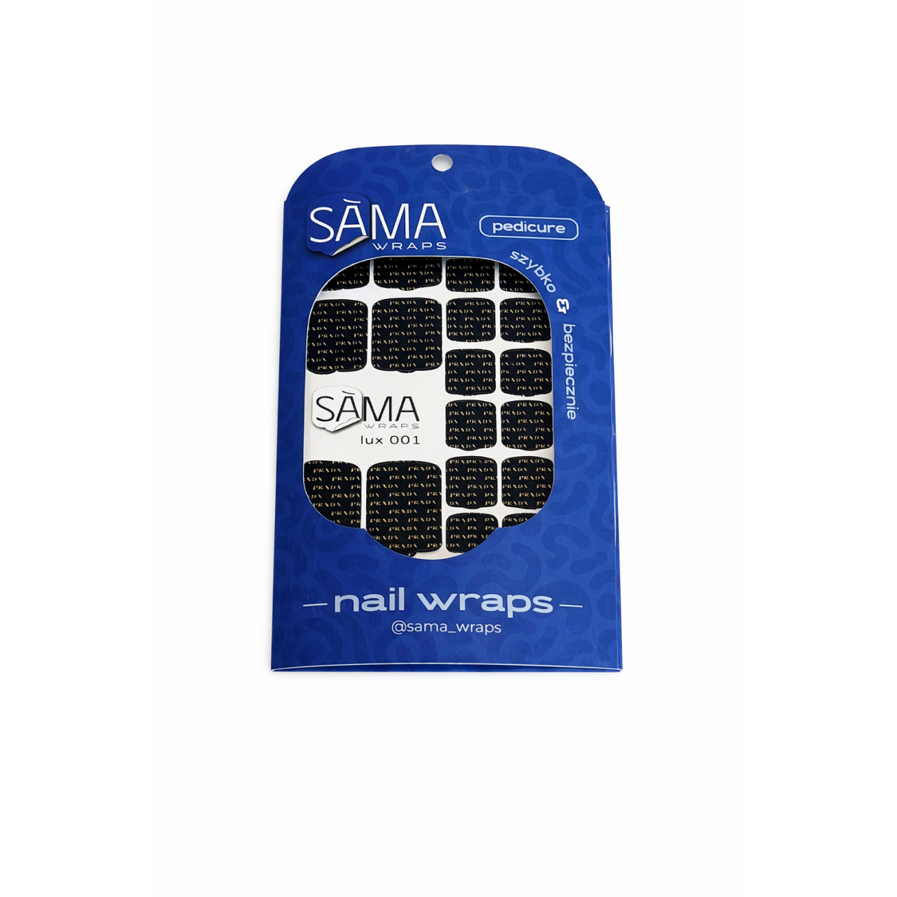 SĀMA Pedikiūro Lipdukai Nr.56 – Lengvas Nagų Dizainas