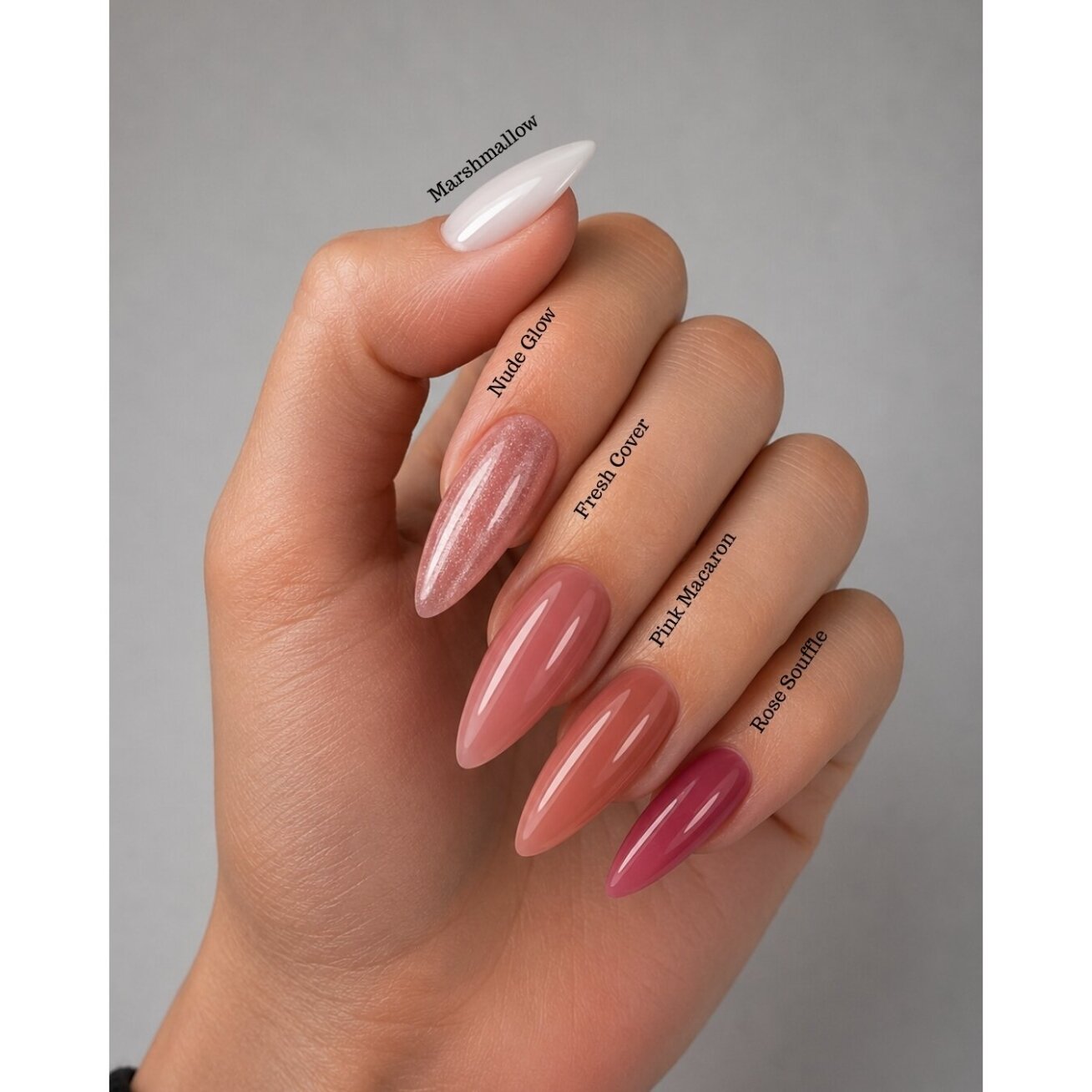 Savaime išsilyginantis gelis Jelly Gelly Macarons Pink Macaron 40ml 1