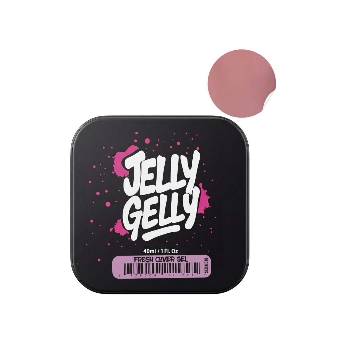 Savaime išsilyginantis gelis Jelly Gelly Macarons Fresh Cover 40ml
