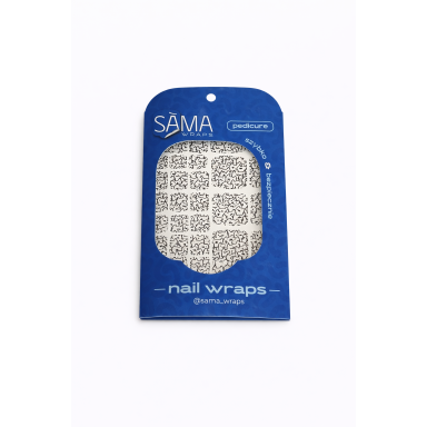 SĀMA Pedikiūro Lipdukai Nr.37 – Lengvas Nagų Dizainas