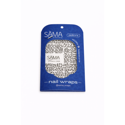 SĀMA Pedikiūro Lipdukai Nr.38 – Lengvas Nagų Dizainas SĀMA Pedikiūro Lipdukai Nr.38 – Lengvas Nagų Dizainas
