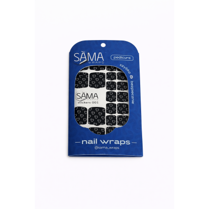 SĀMA Pedikiūro Lipdukai Nr.41 – Lengvas Nagų Dizainas SĀMA Pedikiūro Lipdukai Nr.41 – Lengvas Nagų Dizainas