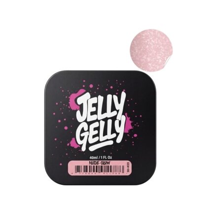 Savaime išsilyginantis gelis Jelly Gelly Macarons Nude Glow 40ml