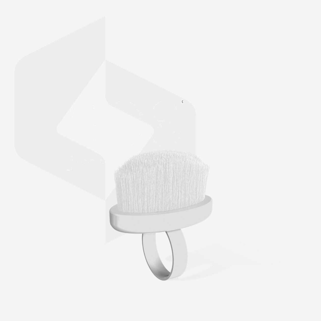 Staleks Pro Expert 03 manikiūro šepetėliS ant piršto dulkėms valyti (mini) Staleks Pro Expert 03 manikiūro šepetėliS ant piršto dulkėms valyti (mini)