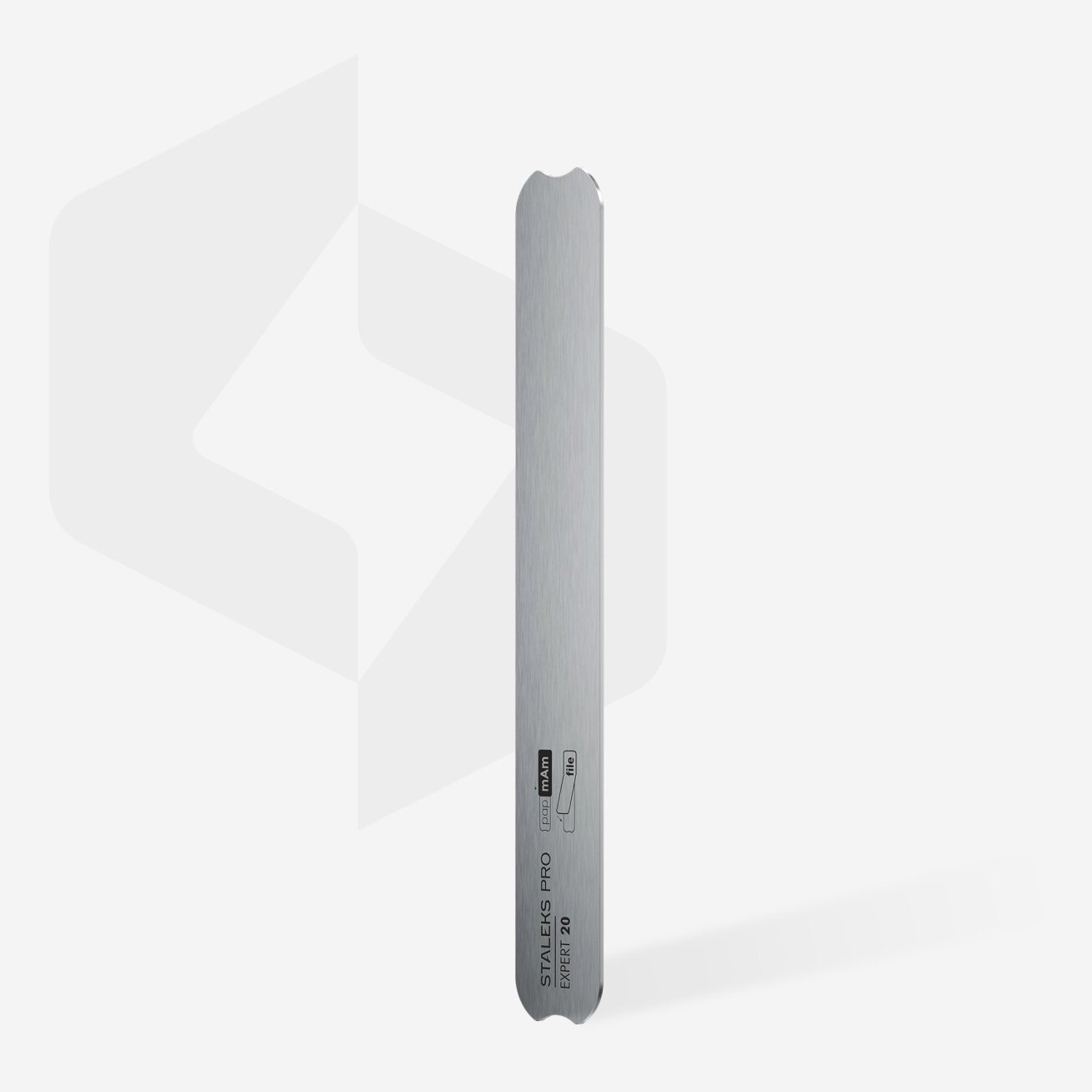 Staleks Pro Expert 20 tiesus metalinis pagrindas-bazė nagų dildei