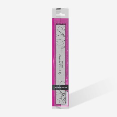Staleks mineralinė tiesi nagų dildė EXPERT 20 100/180gr. 1vnt