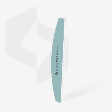 STALEKS PRO EXPERT 41 Poliravimo blokelis pusmėnulio formos 400/3000 grit STALEKS PRO EXPERT 41 Poliravimo blokelis pusmėnulio formos 400/3000 grit