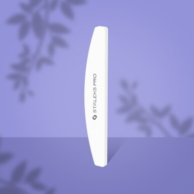 ​Staleks Pro Expert 41 vienkartinis poliruoklis-bafas pusmėnulio formos 100/180 grit