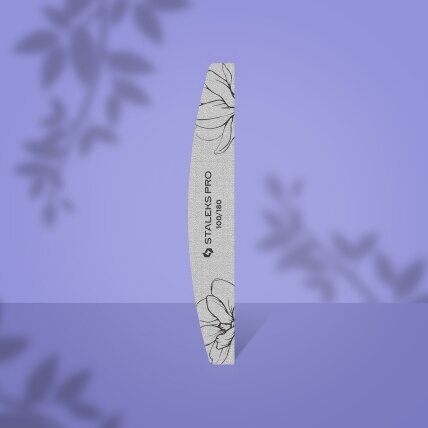 Staleks Pro Expert 40 mineralinės pusmėnulio dildės 100/180grit, 25 vnt. 1