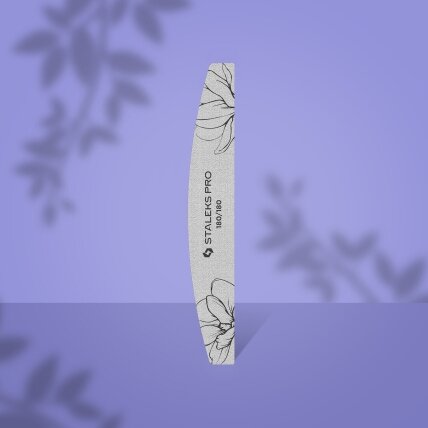 Staleks Pro Expert 40 mineralinės pusmėnulio dildės 180/180grit, 25 vnt. 1