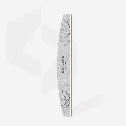 Staleks Profesionali EXPERT 40 80/100 grit pusmėnulio formos mineralinė dildė 1vnt Staleks Profesionali EXPERT 40 80/100 grit pusmėnulio formos mineralinė dildė 1vnt