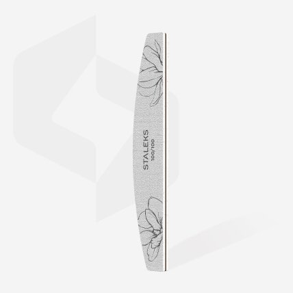 Staleks Profesionali EXPERT 40 100/100 grit pusmėnulio formos mineralinė dildė 1vnt Staleks Profesionali EXPERT 40 100/100 grit pusmėnulio formos mineralinė dildė 1vnt