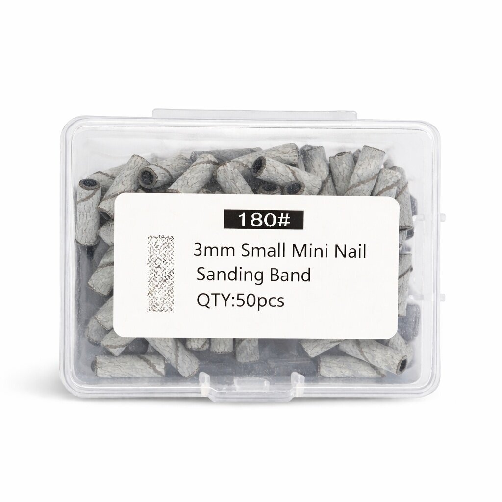 Vienkartiniai MINI būgnelio abrazyvai 180gr, 50vnt