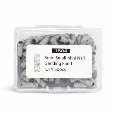 Vienkartiniai MINI būgnelio abrazyvai 180gr, 50vnt