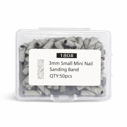 Vienkartiniai MINI būgnelio abrazyvai 180gr, 50vnt Vienkartiniai MINI būgnelio abrazyvai 180gr, 50vnt