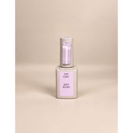Viršutinis gelinio lakavimo sluoksnis Top Soft Blush Coat, 15 ml 2 Viršutinis gelinio lakavimo sluoksnis Top Soft Blush Coat, 15 ml 2